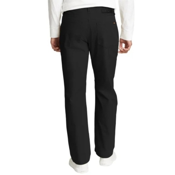 NEW Eddie Bauer Men’s Canvas Stretch Utility Pant - 38 X 29 Black - Picture 3 of 6